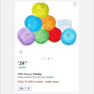 *SOLD* Luci Aura Inflatable Lanterns, Set of 4